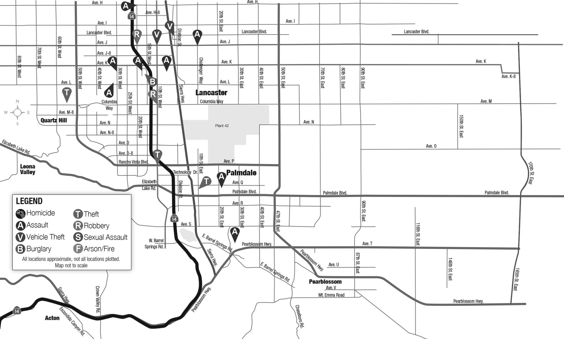 Antelope Valley crime blotter